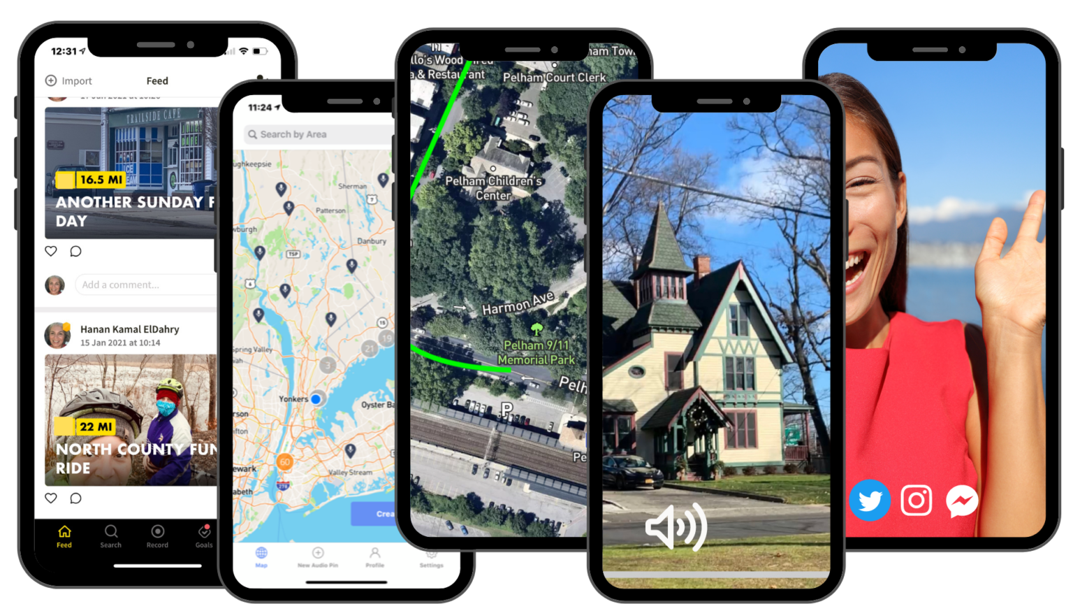Drive Through Neighborhood Map App 